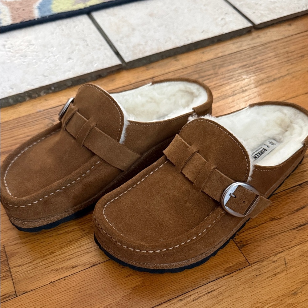Birkenstock Buckley Clog Shearling -NEW - Picture 10 of 11